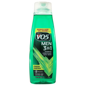 Alberto VO5 3-in-1 Fresh Energy Shampoo Conditioner and Body Wash